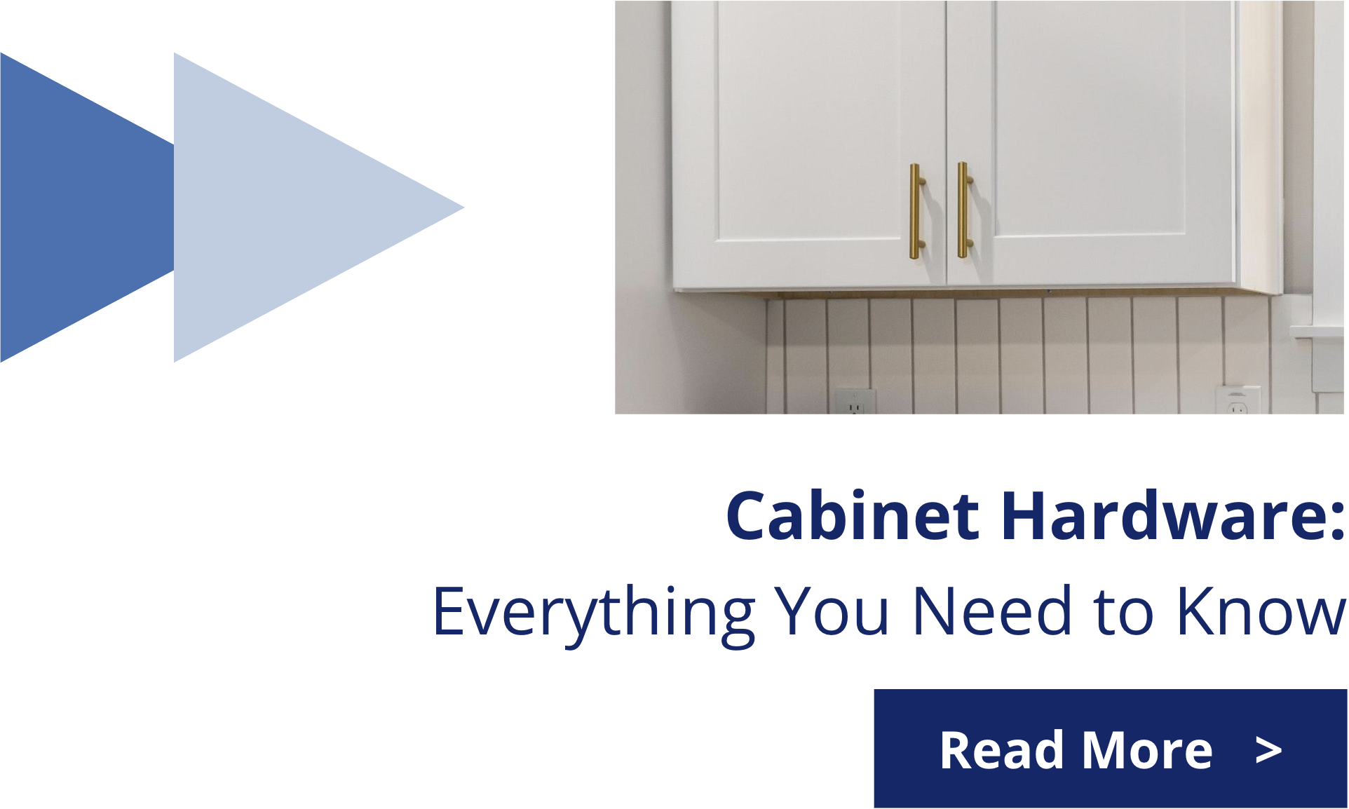 Read our blog for everything you need to know about cabinet hardware.