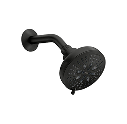 Black shower head