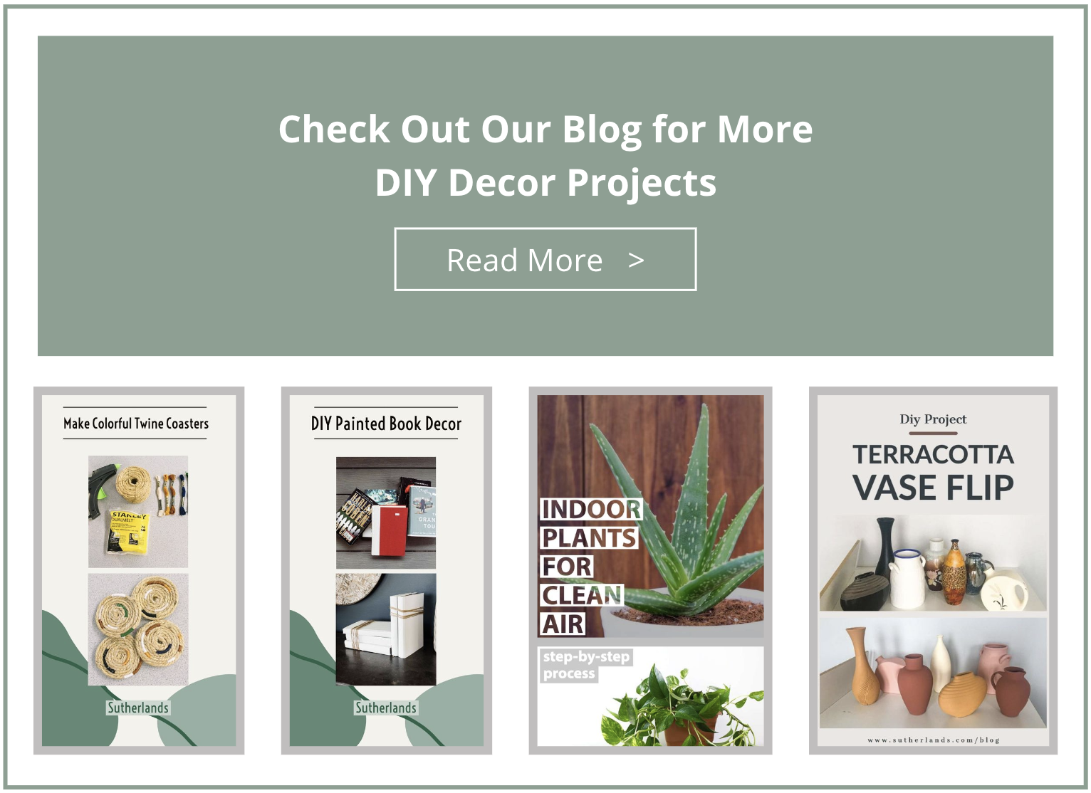 Check Out Our Blog for More DIY Decor Projects