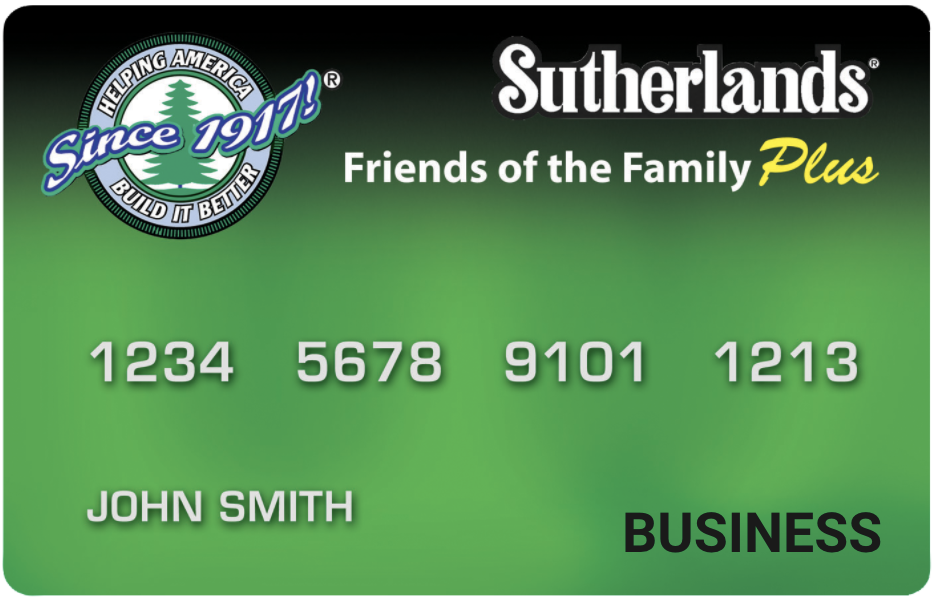 Business credit card.