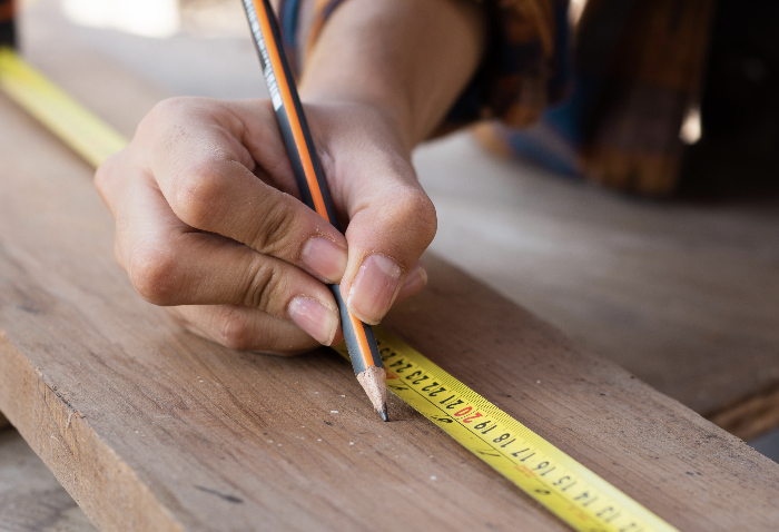 Lumber sizes can be confusing at first because they are based on their nominal size rather than their actual size.