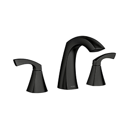 Black bathroom faucet