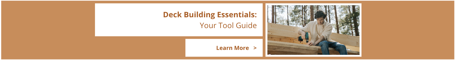 Read our blog before embarking on your next deck project.