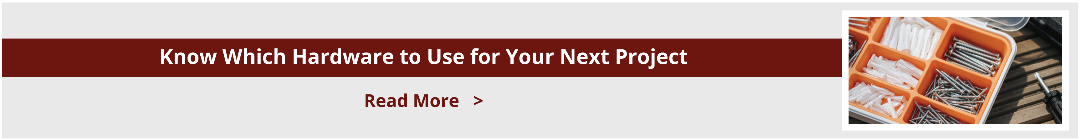 Read this blog to learn which hardware to use for your next project.