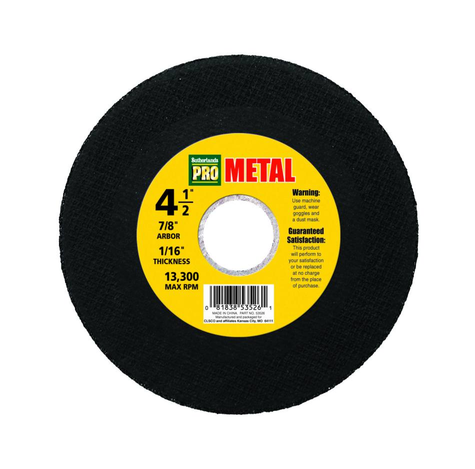 4 inch grinder cutting wheel