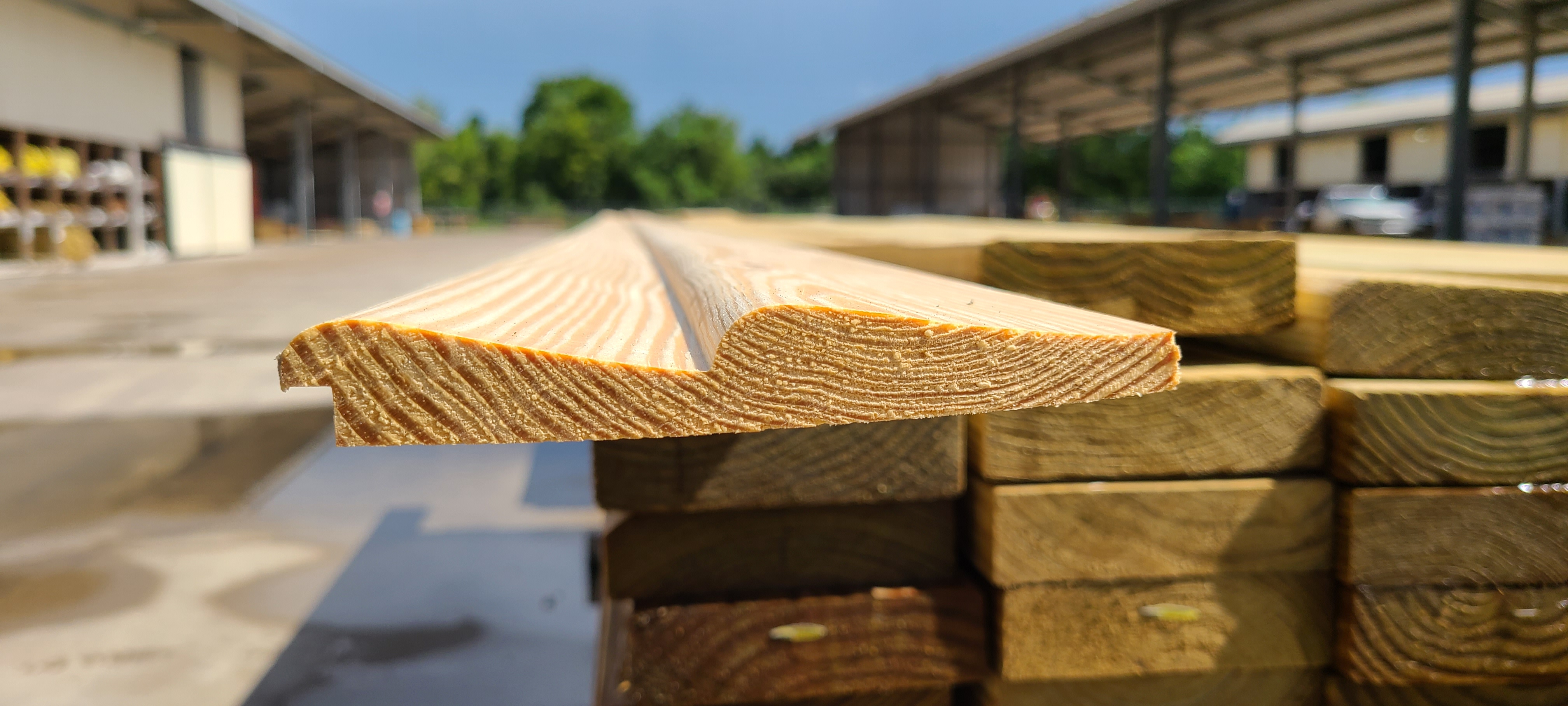 Sutherlands 1x2 in 8 1 x 2Inch X 8Foot Textured Oriented Strand Board