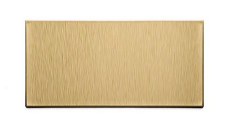 ASPECT A53-51 3-Inch X 6-Inch Peel And Stick Brushed Champagne