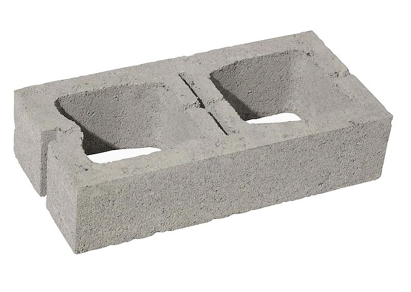 ABC Block Company 010802B 4 x 8 x 16-Inch Lightweight 1/2 High Block at ...