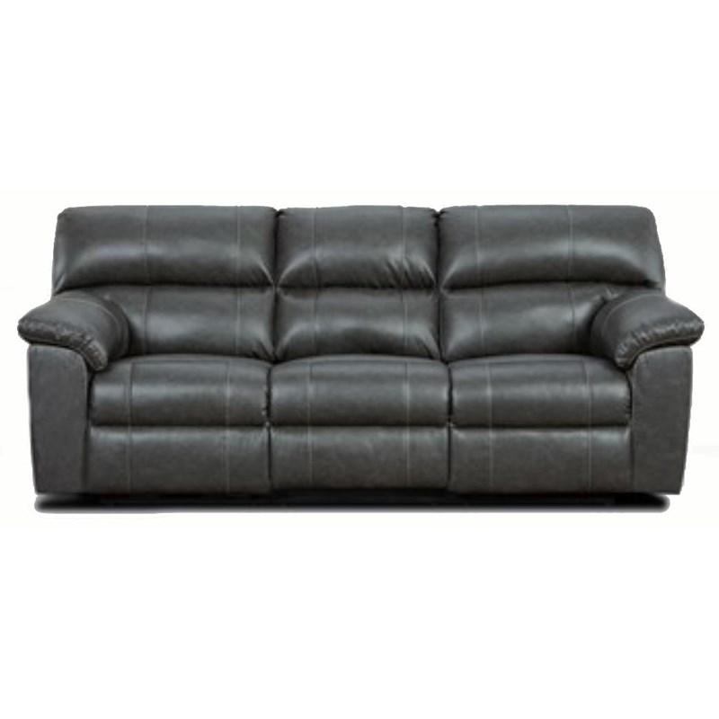 Affordable Furniture 1403 Charcoal Stallion Reclining Sofa at Sutherlands