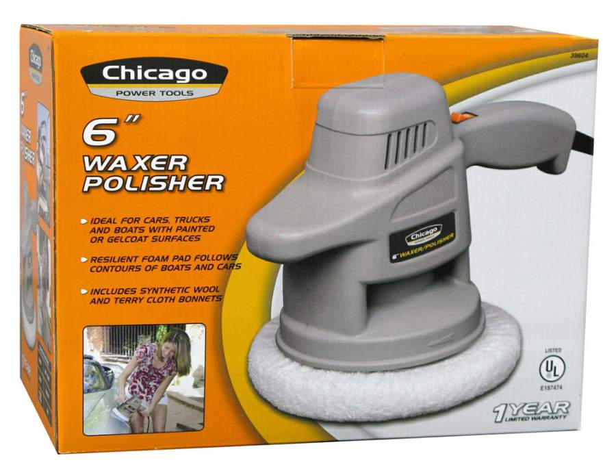 Chicago Power Tools 39604 6-Inch Corded Waxer/Polisher 
