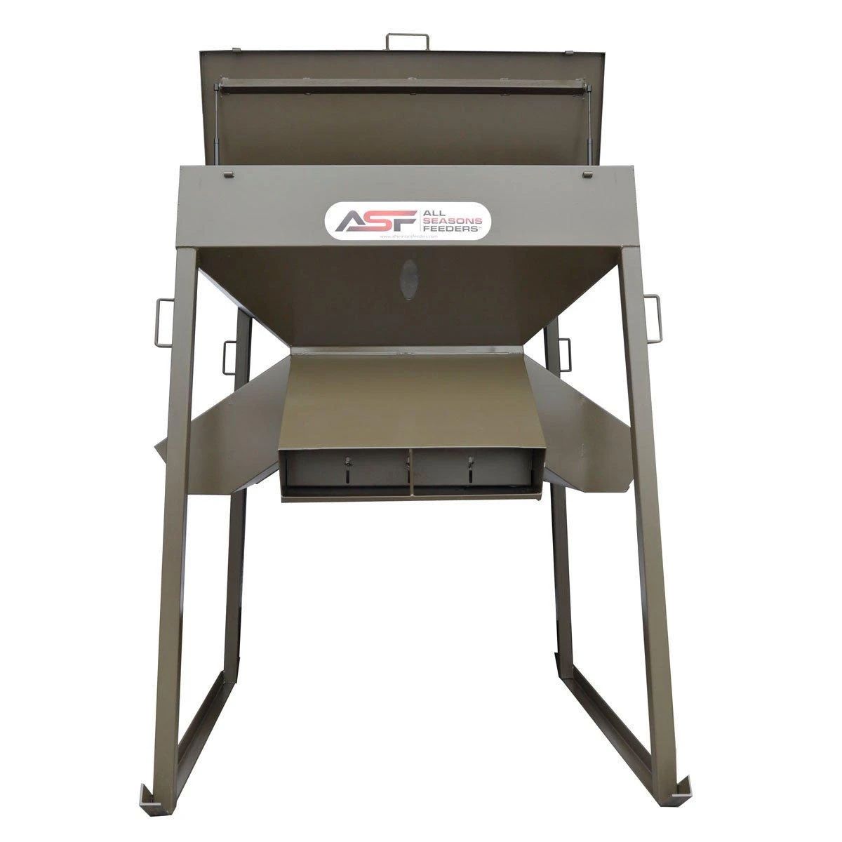 ALL SEASONS FEEDERS® 01086 2000Pound Low Profile Protein Feeder at