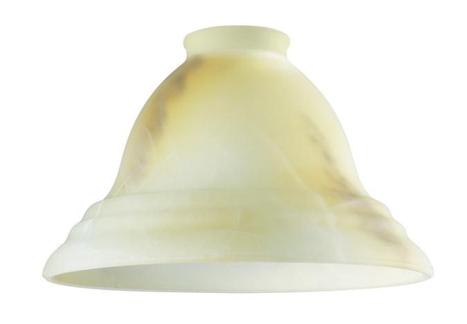 westinghouse swirl bell glass shade