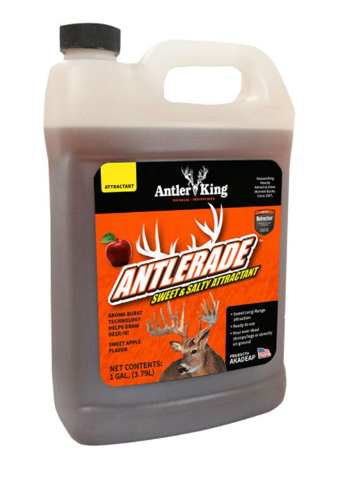 Antler King Akadeap 1 Gallon Antlerade Sweet And Salty Apple Flavored Liquid Deer Attractant At 4829