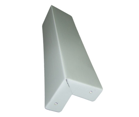 DOT METAL PRODUCTS 06691 Smooth Siding Outside Corners 8 in at