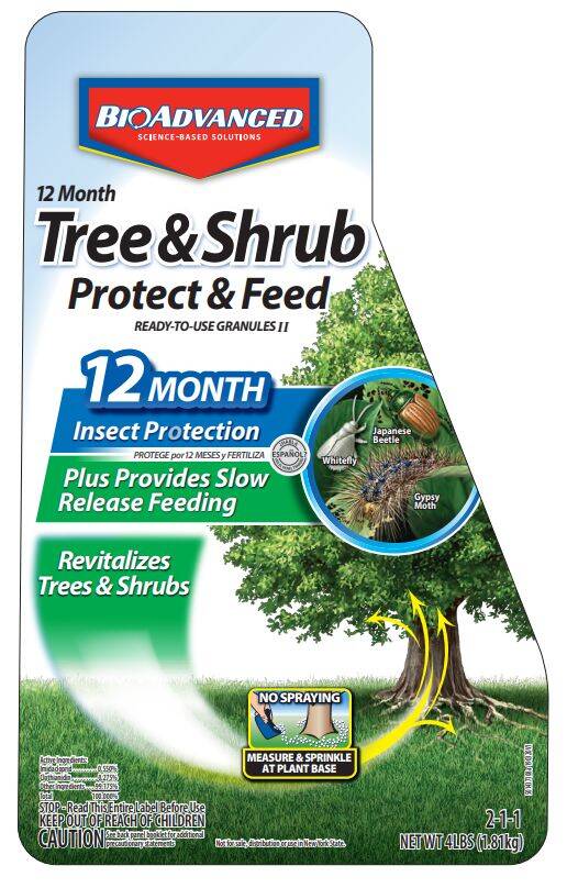 Bioadvanced by701700b 4 pound 12 month tree and shrub protect and