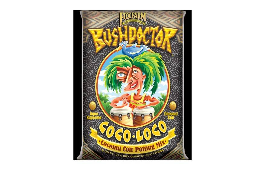 FoxFarm F42 591075 12Quart Bush Doctor Coco Loco Potting Mix at