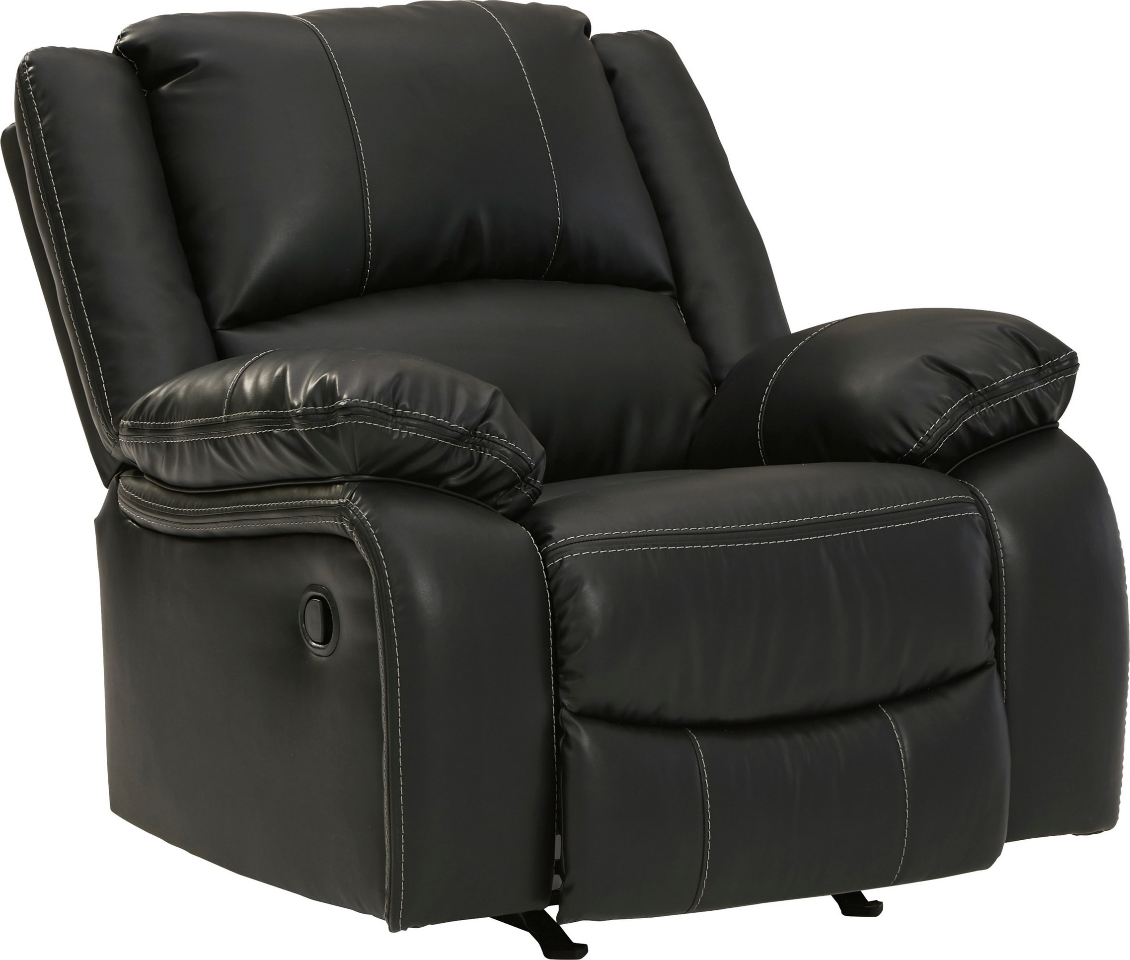 Signature Design By Ashley 7710125 Calderwell Black Rocker Recliner at