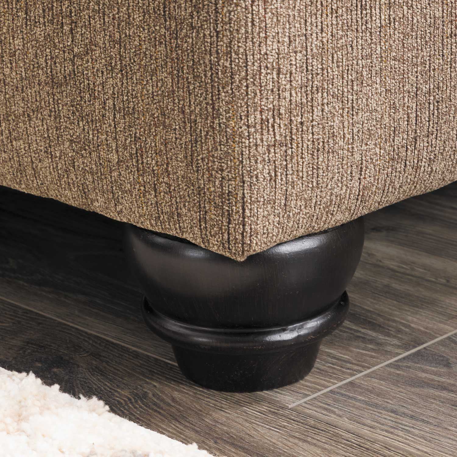 Signature Design By Ashley 4090138 Braemar Brown Stationary Sofa at