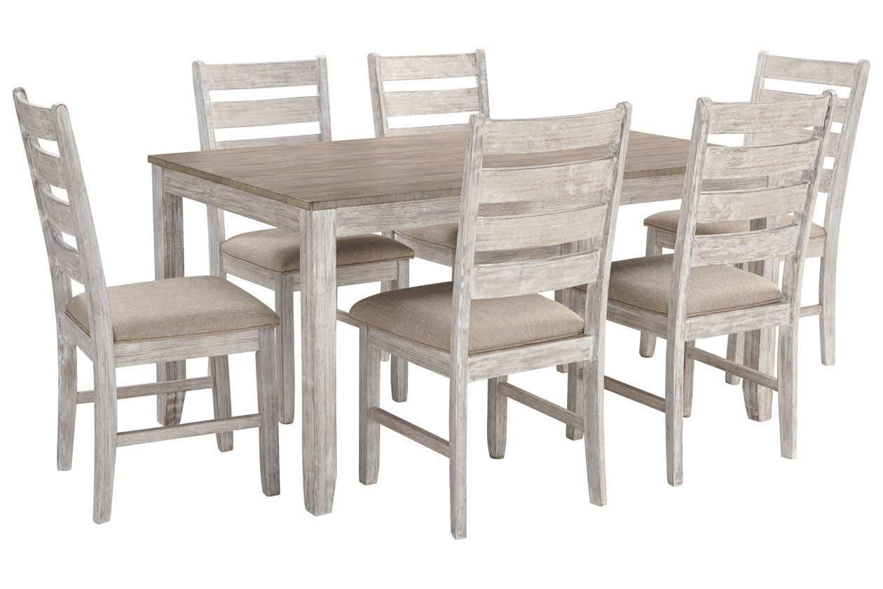 Signature Design By Ashley D394 425 Skempton Dining Room Table And Chairs At Sutherlands