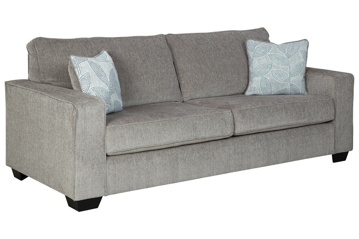 signature design by ashley heath leather sofa