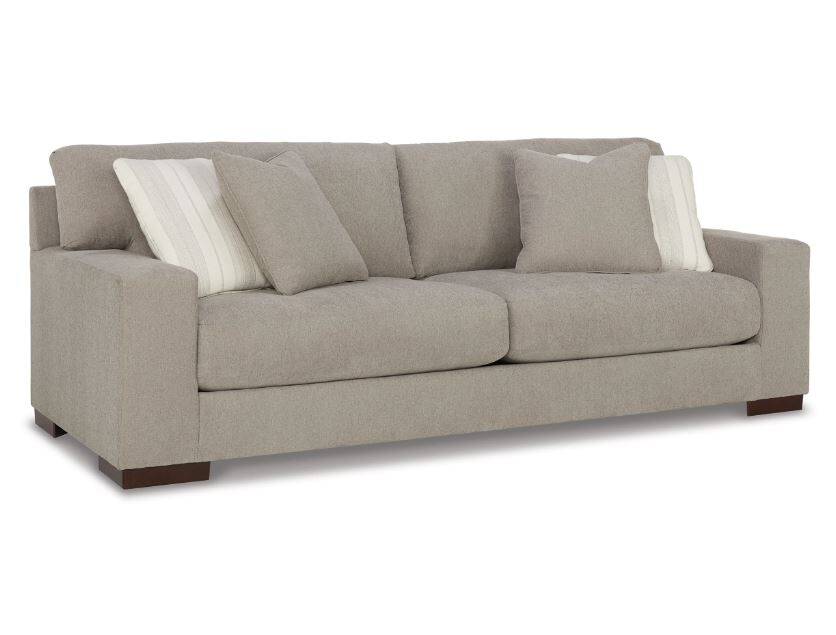 Signature Design By Ashley® 5200438 Maggie Flax Stationary Sofa ...