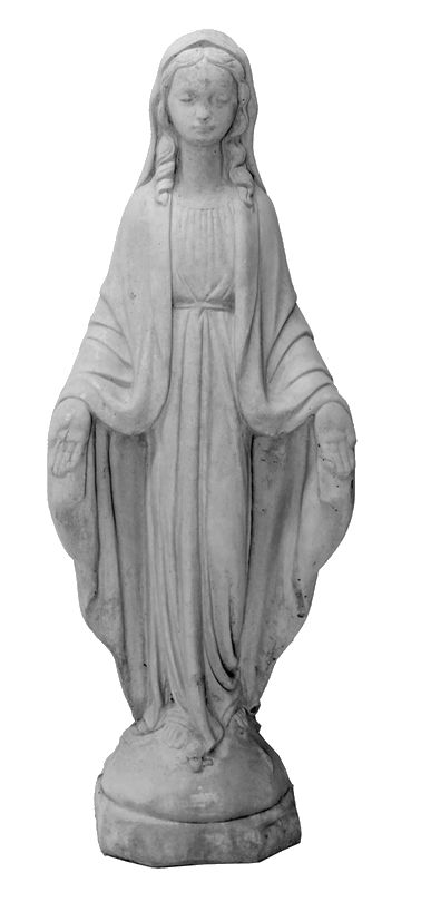 Athens Stonecasting 09-0038uf 31-inch Mary Statue At Sutherlands