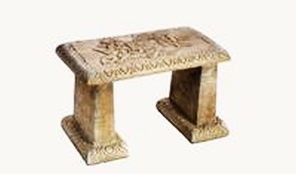 Athens Stonecasting 01012513AW Small Hummingbird Bench at Sutherlands