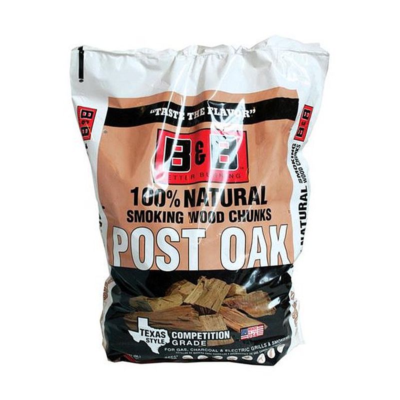 B & B CHARCOAL 00117 Post Oak Grill And Smoker Cooking Wood at Sutherlands