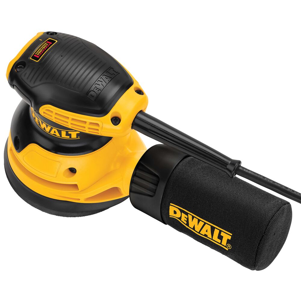 DeWALT® DWE6421K 5Inch Single Speed Random Orbit Sander Kit With Hook