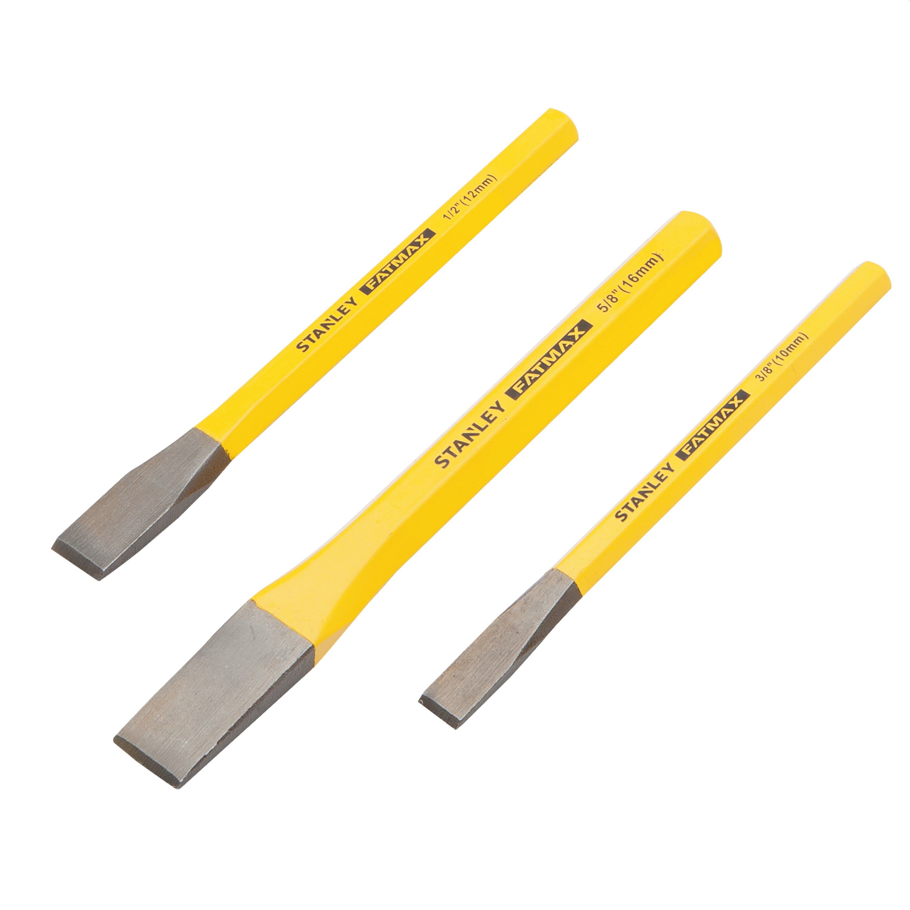 STANLEY® FMHT16553 FatMax 3Piece Cold Chisel Set at Sutherlands