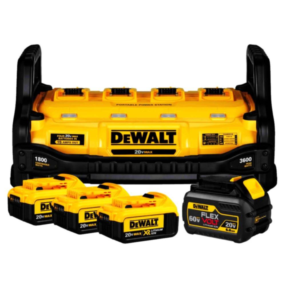 DeWALT DCB1800M3T1 1800 Watt Portable Power Station And Battery Charger