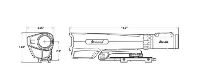 Burris 300410 Oracle X Rangefinding Crossbow Scope at Sutherlands