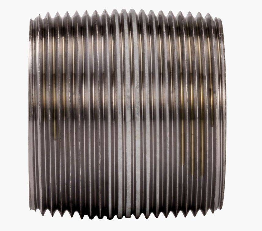 Value Collection - Galvanized Pipe Nipple: 1-1/2\", 1-3/4\" Long...