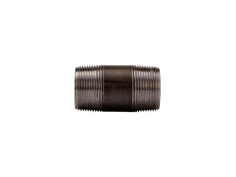 Southland 1-1/2 In. X 4 In. Black Steel MPT Nipple 587-040HN - The Home