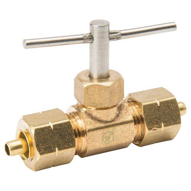 Proline Series 1/4-in x 1/4-in Compression Tee Fitting in the Brass  Fittings department at