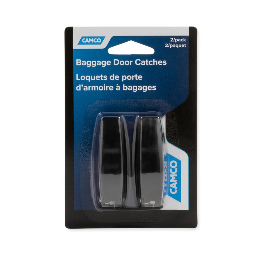 Camco Baggage Door Catch Magnetic Set White (E/F) #CMC-44155 - Rv Parts
