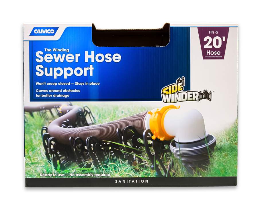 Sidewinder Sewer Hose Support for 20 ft Hose