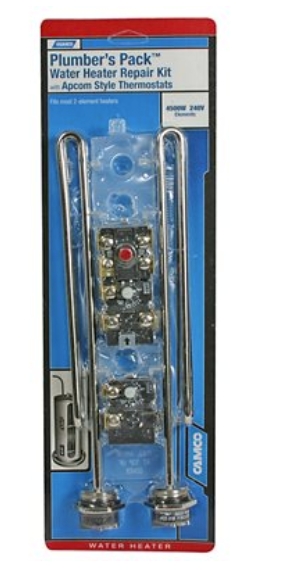 Camco 07043 LWD Apcom Style Plumbers Pack Water Heater Repair Kit