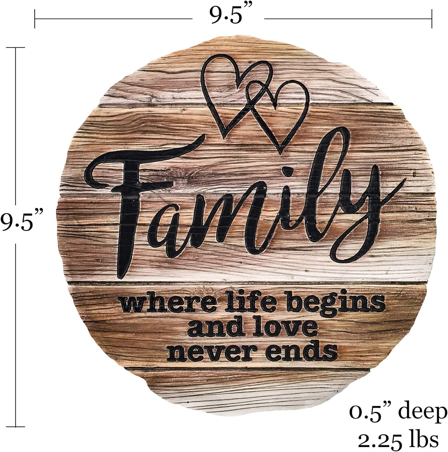 Spoontiques Family Tree Garden Stepping Stone Home Outdoor Decoration 13365