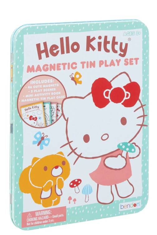 bendon® DSBEND59089 Hello Kitty Magnetic Tin Play Set #3752151 at