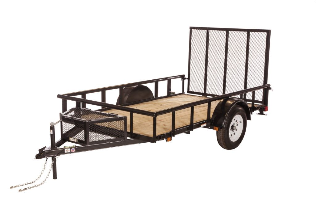 CarryOn Trailer 5.5X8GWPTLED 5.5 x8 Foot, 2990Pound, Wood Floor