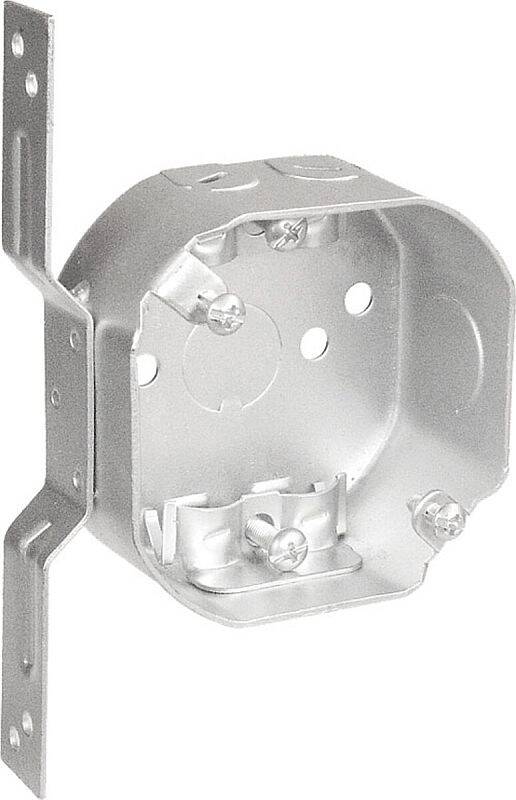 Southwire 54151 Fr Upc 4 Inch X 1 12 Inch Deep Drawn Bracketed Octagon Box With Conduit 4171