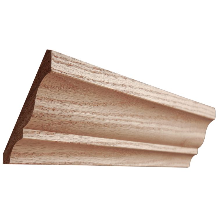 Metrie 51 Ro8 3 1 4 Inch X 1 2 Inch X 8 Foot Solid Oak Crown Moulding At Sutherlands