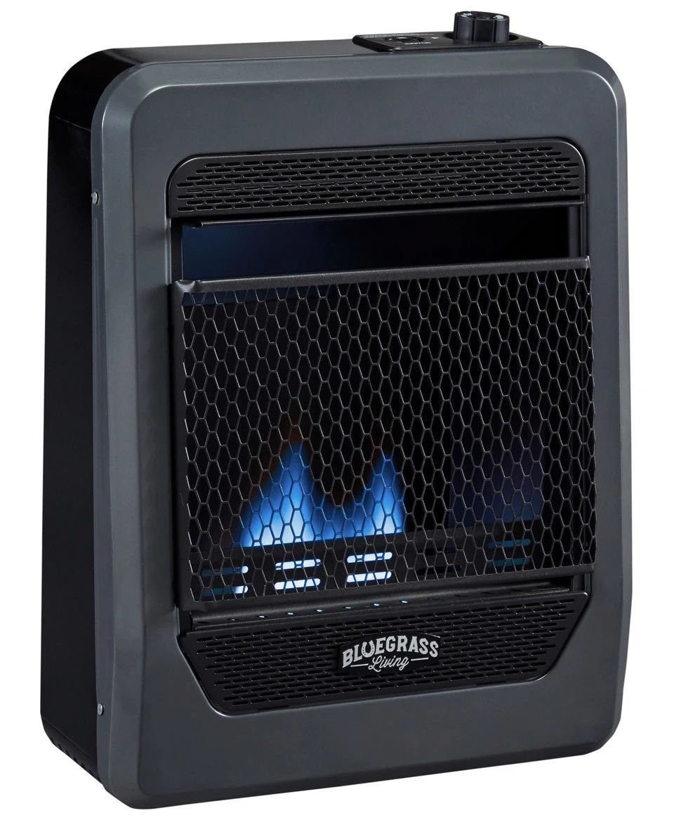 Bluegrass Living B10TPB-B 10000-Btu Propane Gas Vent-Free Blue Flame ...