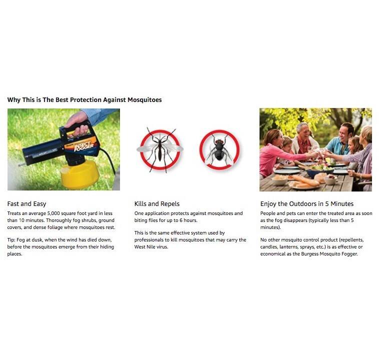 BURGESS 16960110N Electric Insect Fogger at Sutherlands