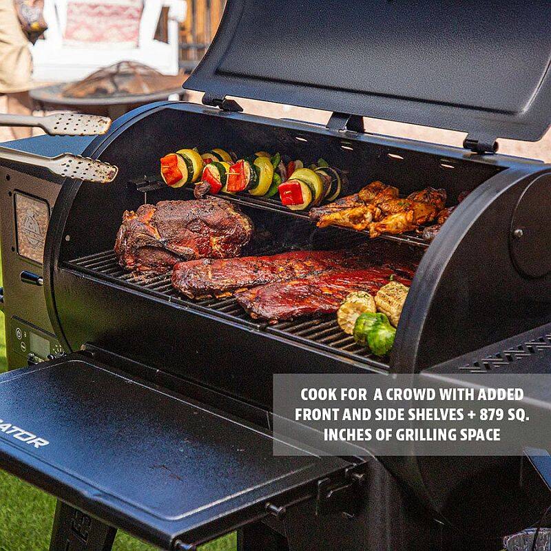Pit Boss® 10913 Pit Boss Navigator 850 Wood Pellet Grill With WiFi And Cover at Sutherlands