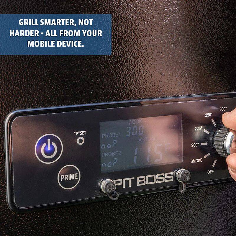 Pit Boss® 10913 Pit Boss Navigator 850 Wood Pellet Grill With WiFi And Cover at Sutherlands