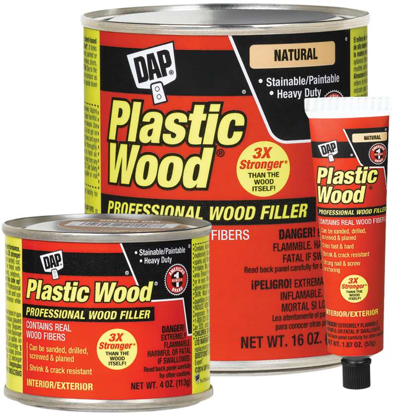 Dap 21408 Plastic Wood Solvent Wood Filler 4 oz Golden Oak