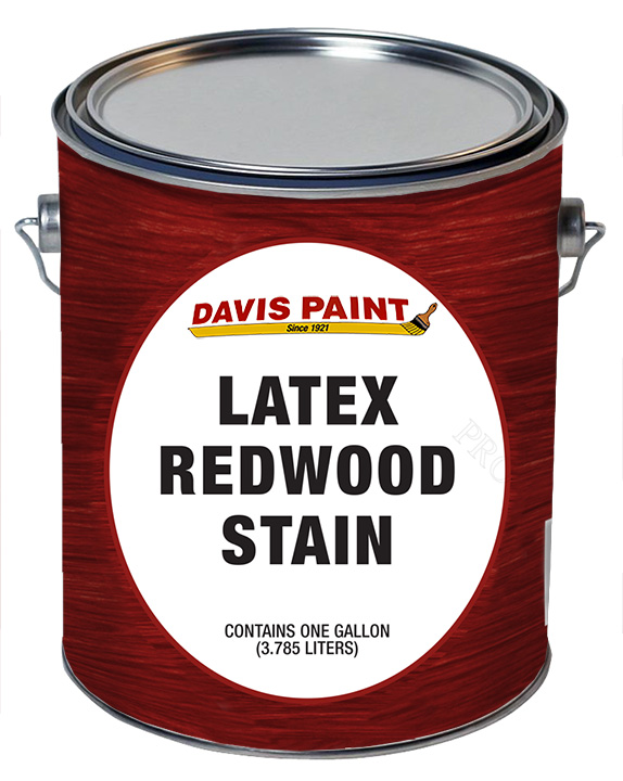 Davis Paint 104052 1 Gallon Davis Redwood Latex Stain At Sutherlands