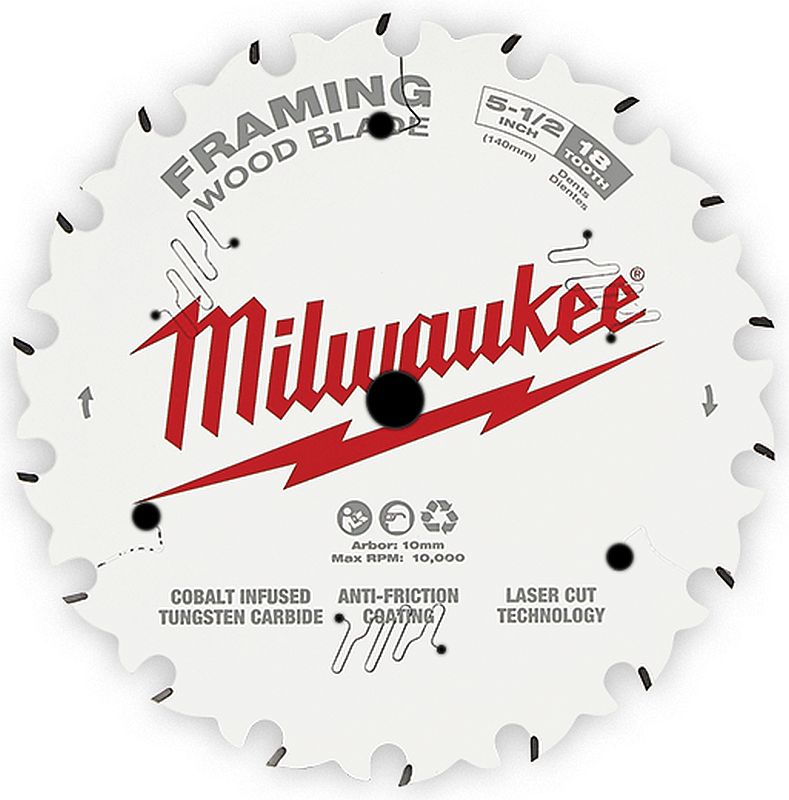 Milwaukee® 48400720 71/4Inch 24Tooth Framing Circular Saw Blade at